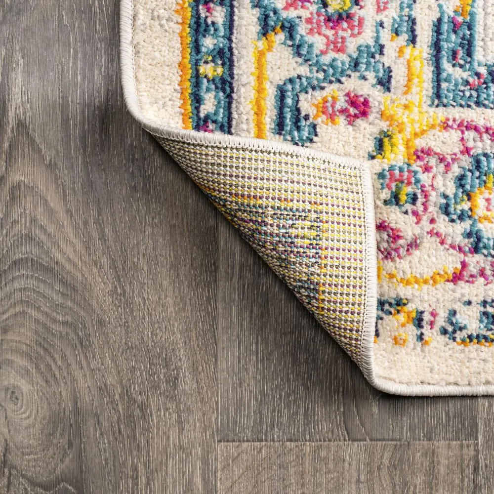 Draco Brooklyn Geometric Medallion Area Rug