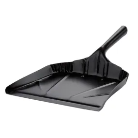 Dustpan - 12" - Metal - Black - 12 / Case