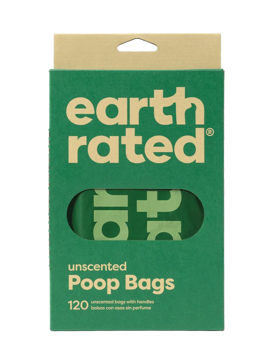earth rated - 120 Easy-Tie Handle Bags (Unscented)