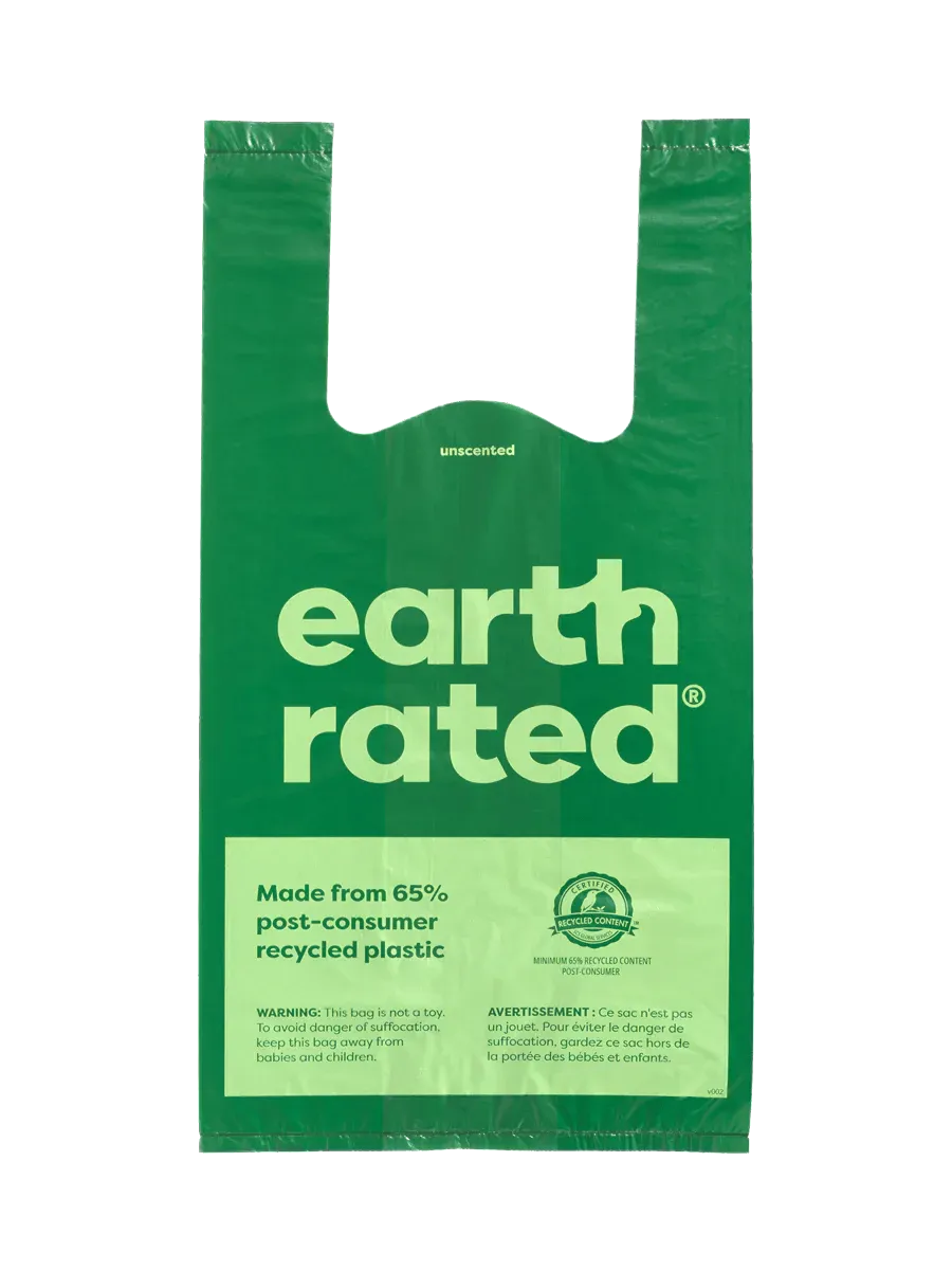 earth rated - 120 Easy-Tie Handle Bags (Unscented)