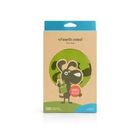 earth rated - 120 Easy-Tie Handle Bags (Unscented)