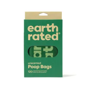 Earth Rated Unscented Dog Poop Bags with Handles