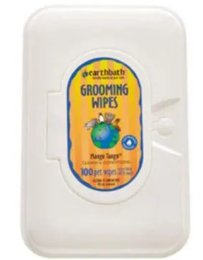 Earthbath Mango Tango Fragrance Grooming Wipes For Pets ( 100 towels )