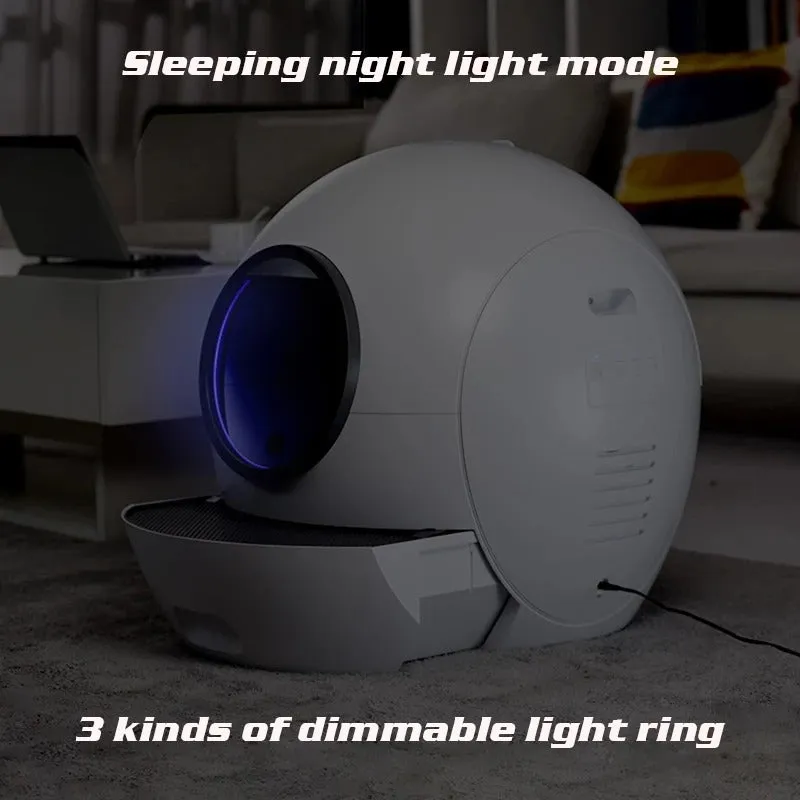 Els Pet Self-Cleaning Cat Toilet (Automatic   App)