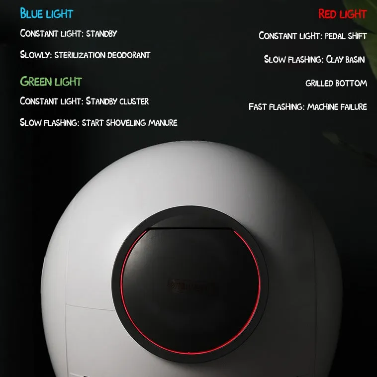 Els Pet Self-Cleaning Cat Toilet (Automatic   App)