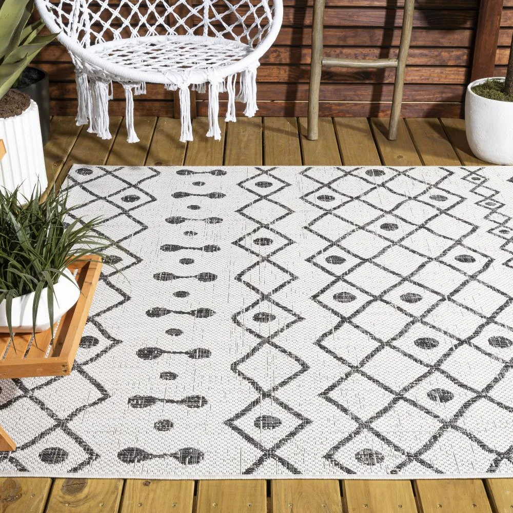 Elvas Nokat Tribal Bohemian Indoor/Outdoor Area Rug