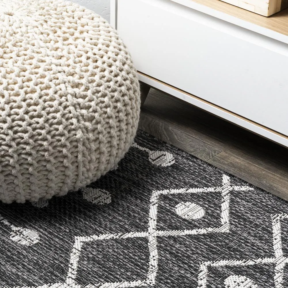 Elvas Nokat Tribal Bohemian Indoor/Outdoor Area Rug