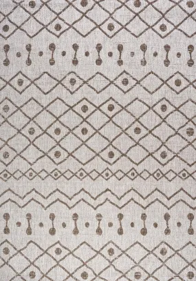 Elvas Nokat Tribal Bohemian Indoor/Outdoor Area Rug