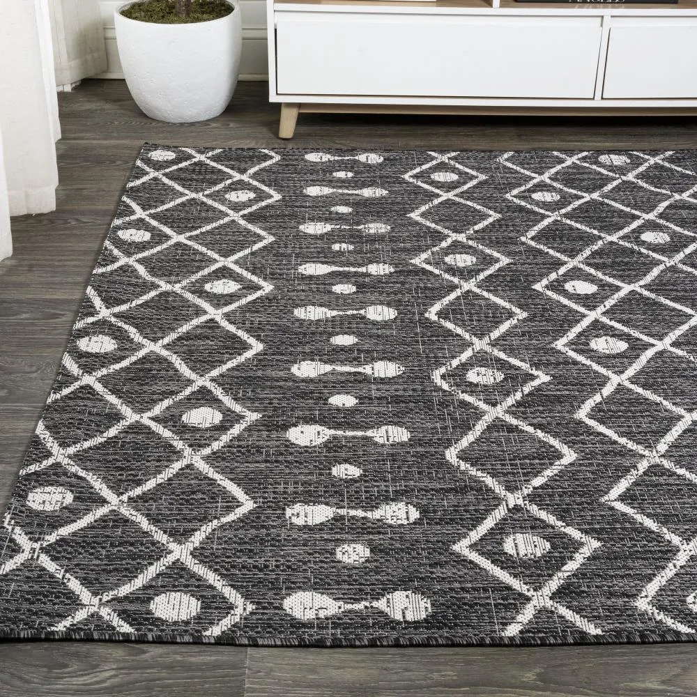 Elvas Nokat Tribal Bohemian Indoor/Outdoor Area Rug
