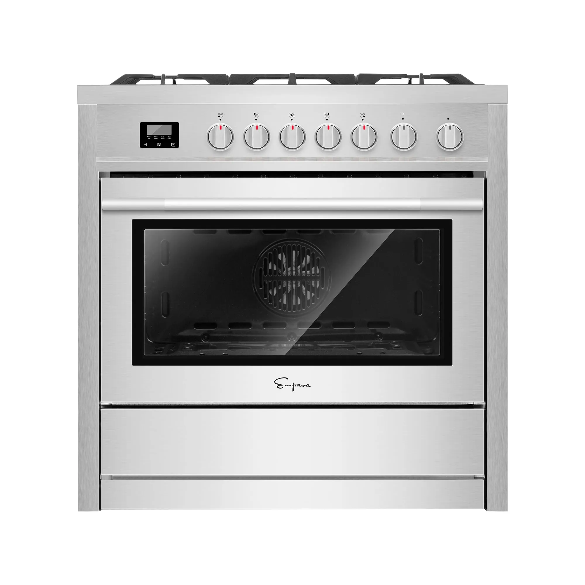 Empava 36GR01 36 Inch Freestanding Range Gas Cooktop And Oven