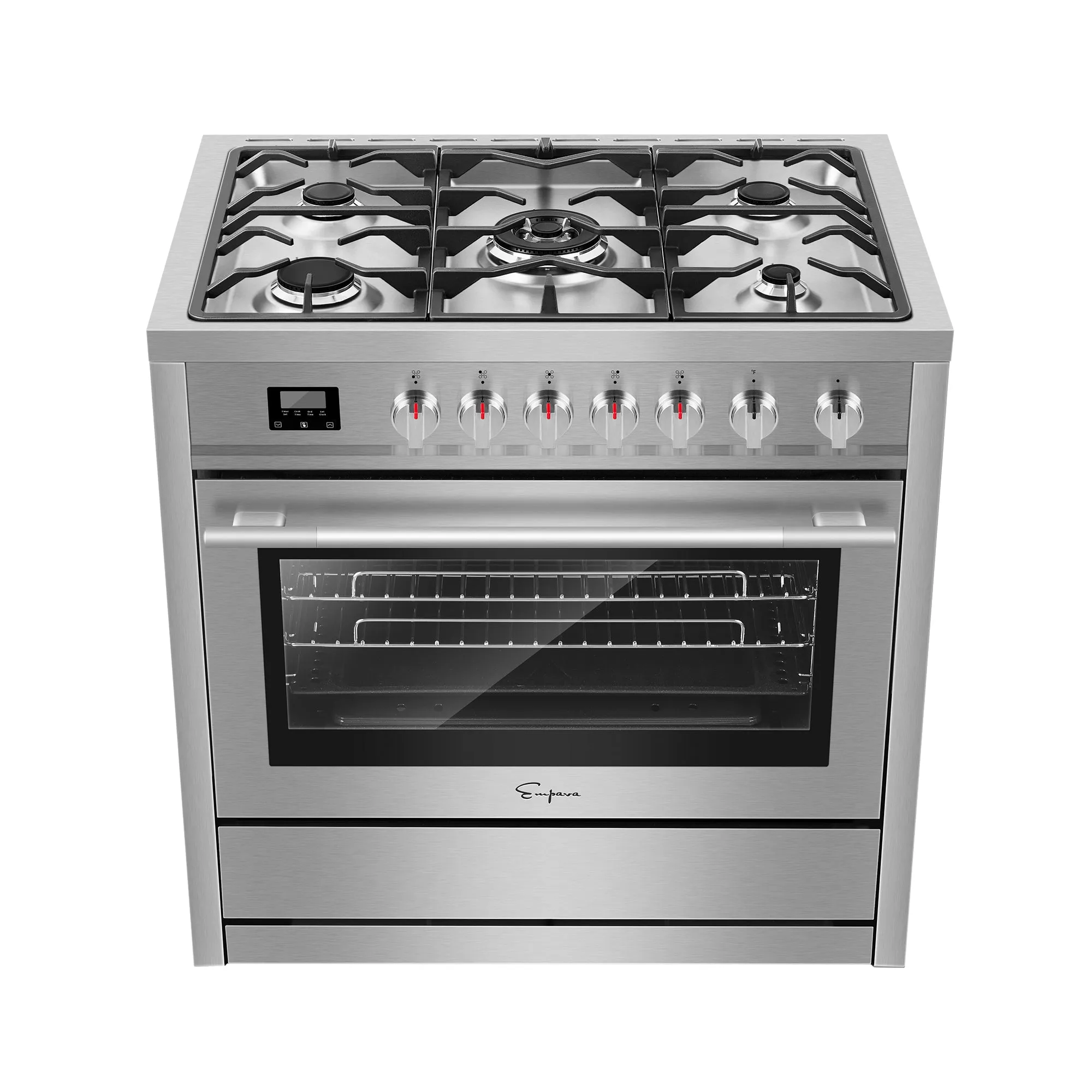 Empava 36GR01 36 Inch Freestanding Range Gas Cooktop And Oven