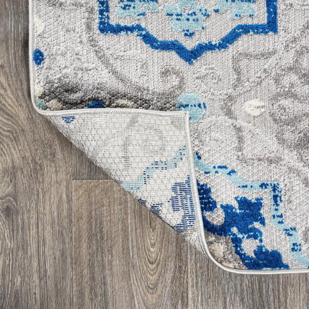 Eridanus Mediterranean Medallion Indoor/Outdoor Area Rug