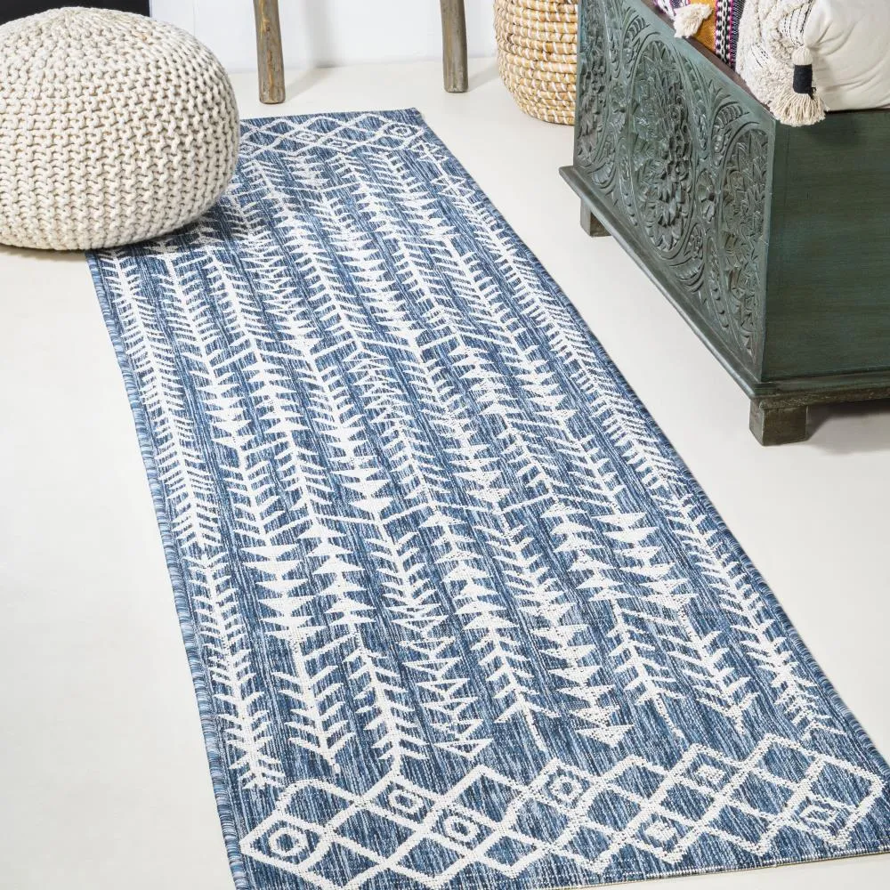 Esmortiz Tokay Bohemian Geometric Indoor/Outdoor Area Rug