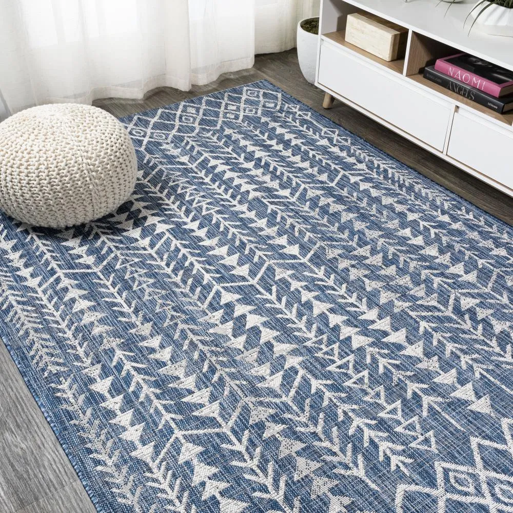 Esmortiz Tokay Bohemian Geometric Indoor/Outdoor Area Rug