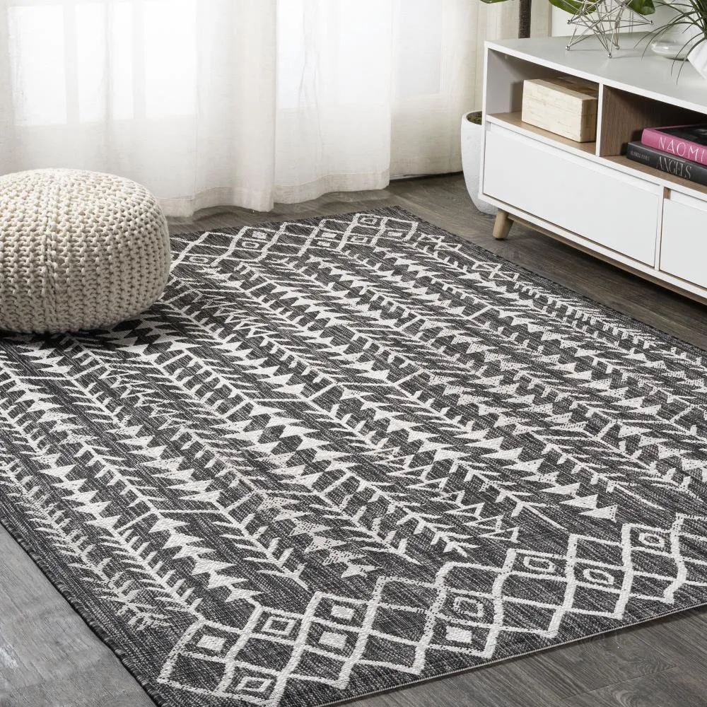 Esmortiz Tokay Bohemian Geometric Indoor/Outdoor Area Rug
