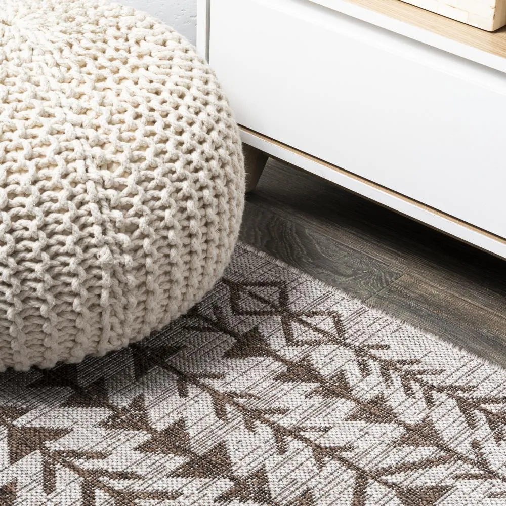 Esmortiz Tokay Bohemian Geometric Indoor/Outdoor Area Rug