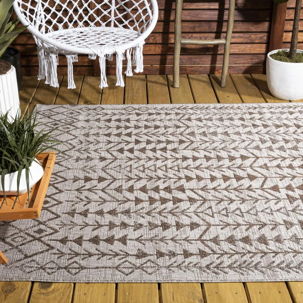 Esmortiz Tokay Bohemian Geometric Indoor/Outdoor Area Rug