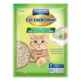 Ezi-LockOdour Cat Litter System Natural Mineral Zeolite Pellets