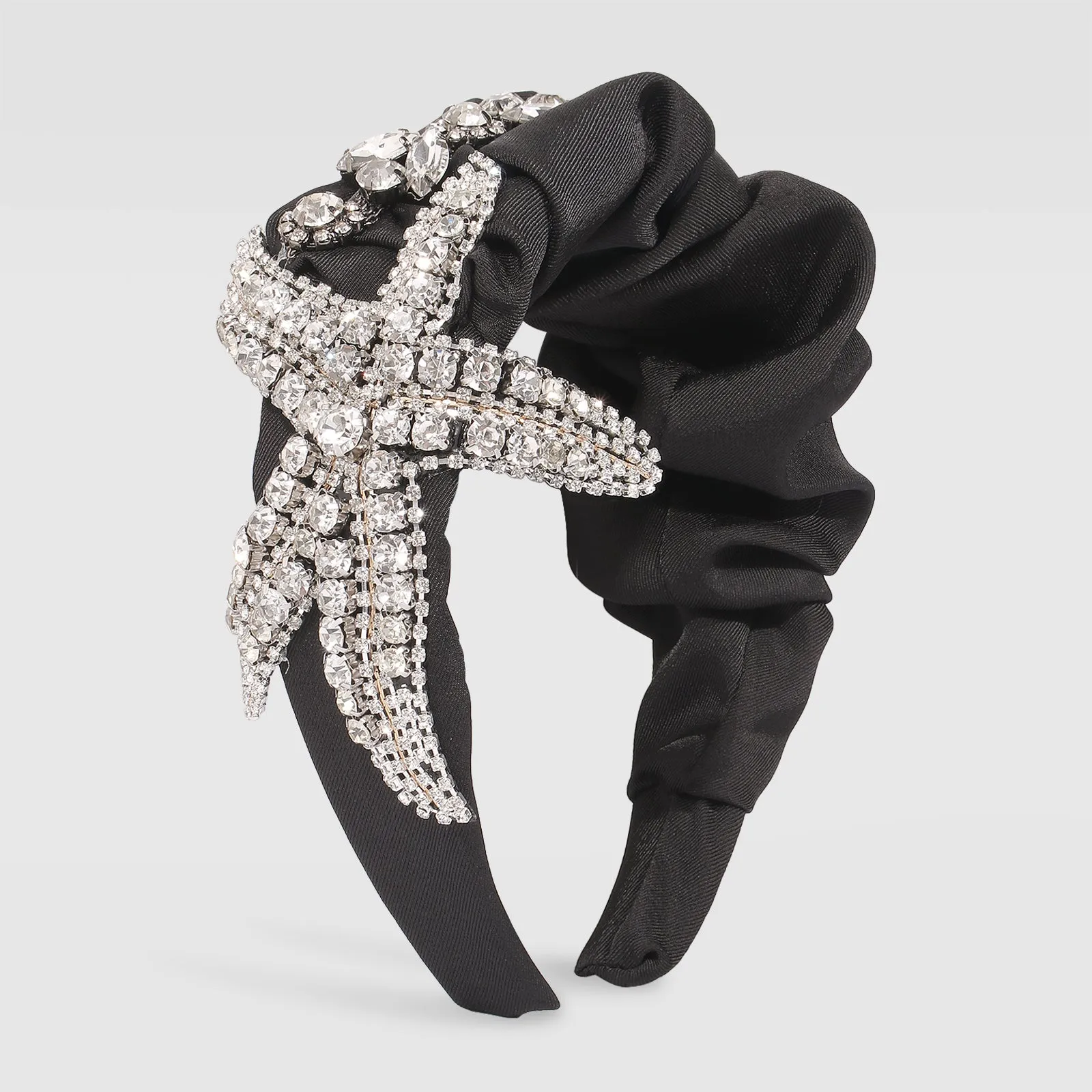 F3182 Starfish Rhinestone Headband
