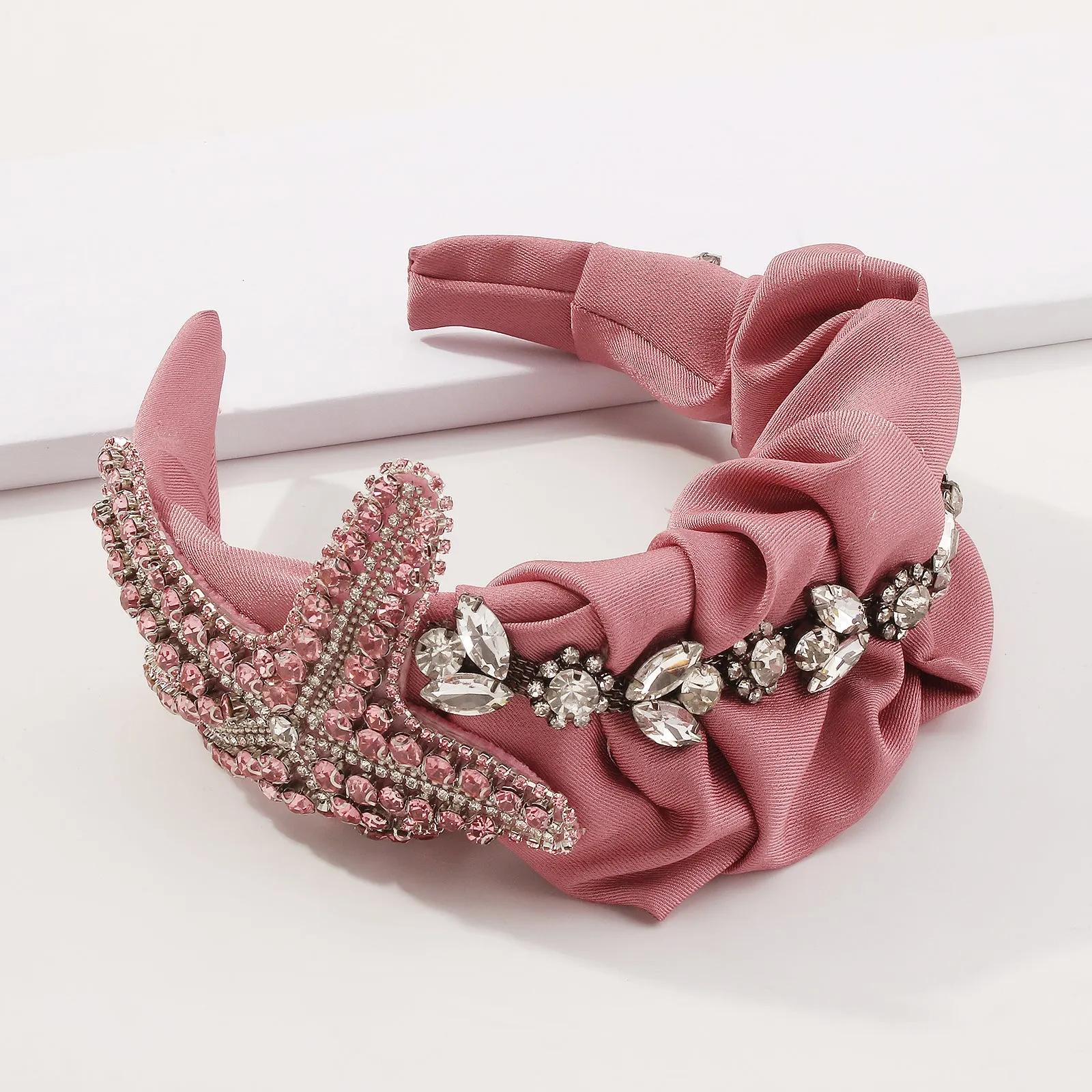 F3182 Starfish Rhinestone Headband