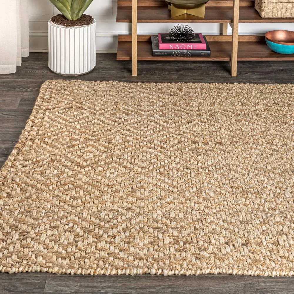Falster Hira Hand Woven Diamond Area Rug