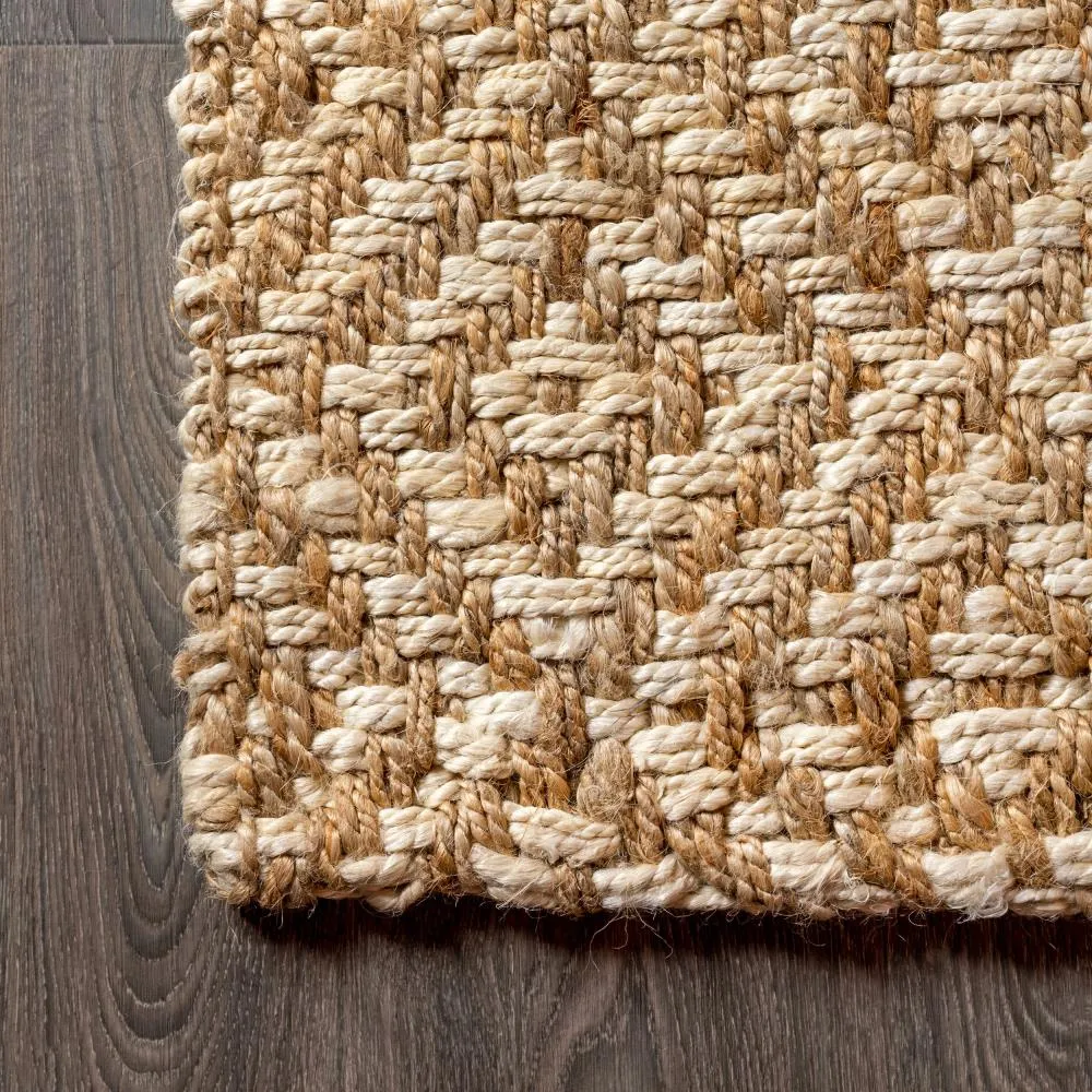 Falster Hira Hand Woven Diamond Area Rug