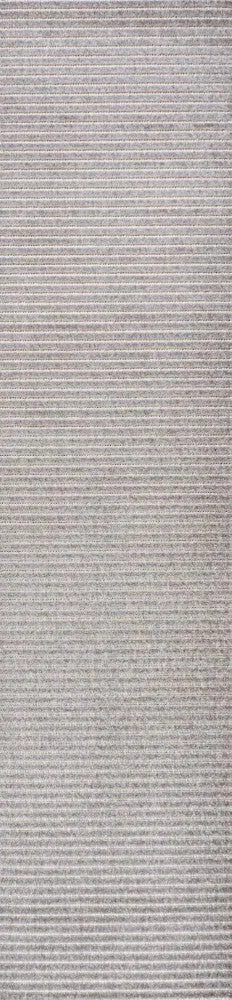 Fedir Minimalist Scandi Striped Navy/ivory 2 ft. x 8 ft. Runner Rug