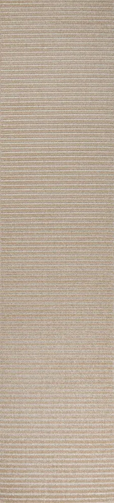 Fedir Minimalist Scandi Striped Navy/ivory 2 ft. x 8 ft. Runner Rug
