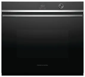 Fisher & Paykel - 4.1 cu. ft Single Wall Oven in Black - OB30SDPTDX2