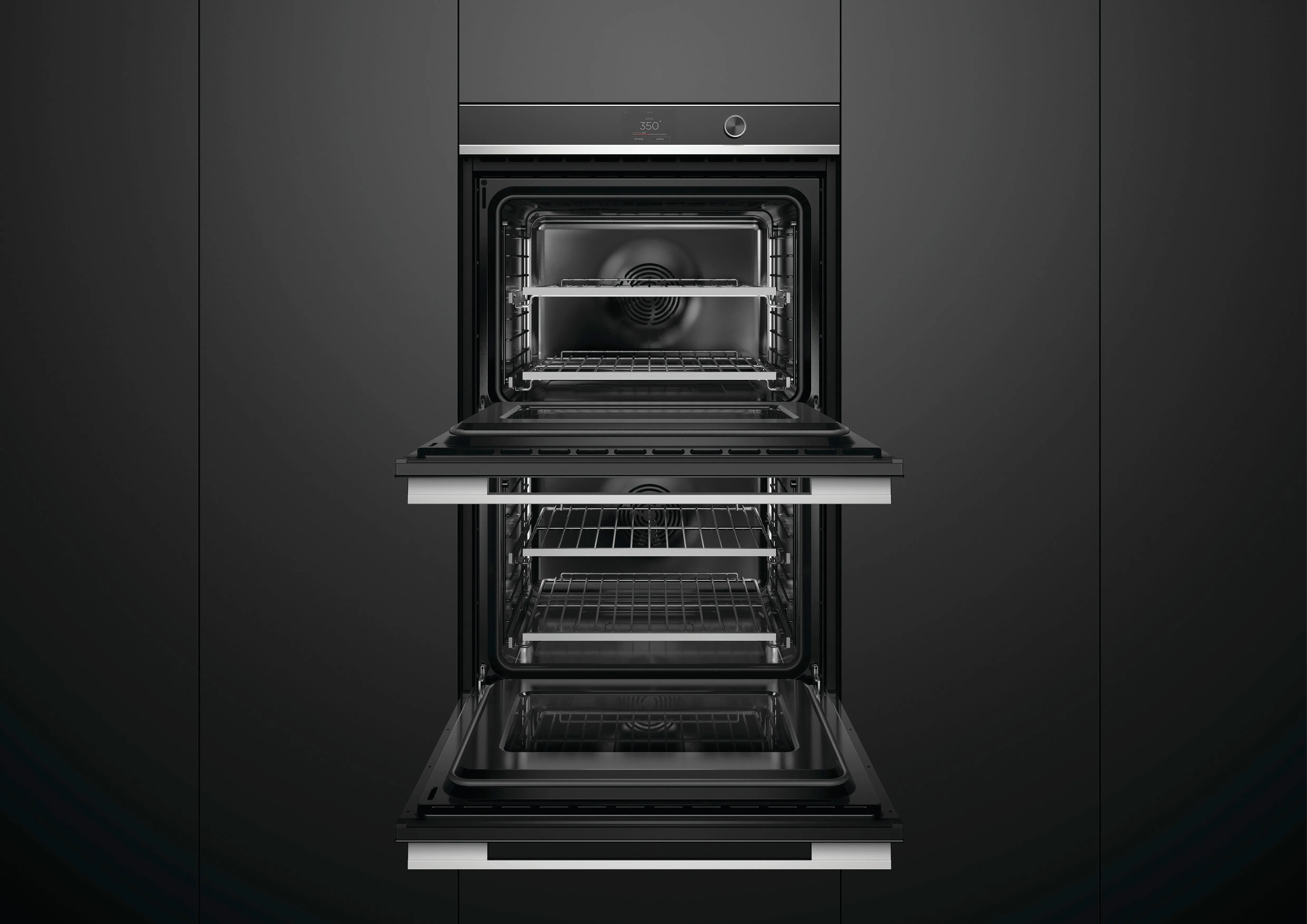 Fisher & Paykel - 8.2 cu. ft Double Wall Oven in Stainless - OB30DDPTDX2