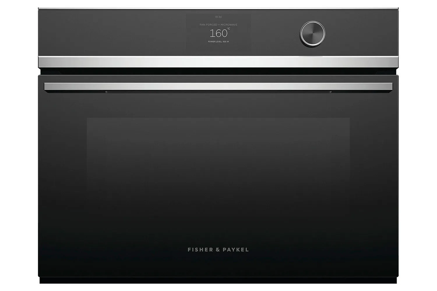 Fisher and Paykel 60cm Series 9 Contemporary Compact Combi-Microwave Oven | OM60NDTDX1