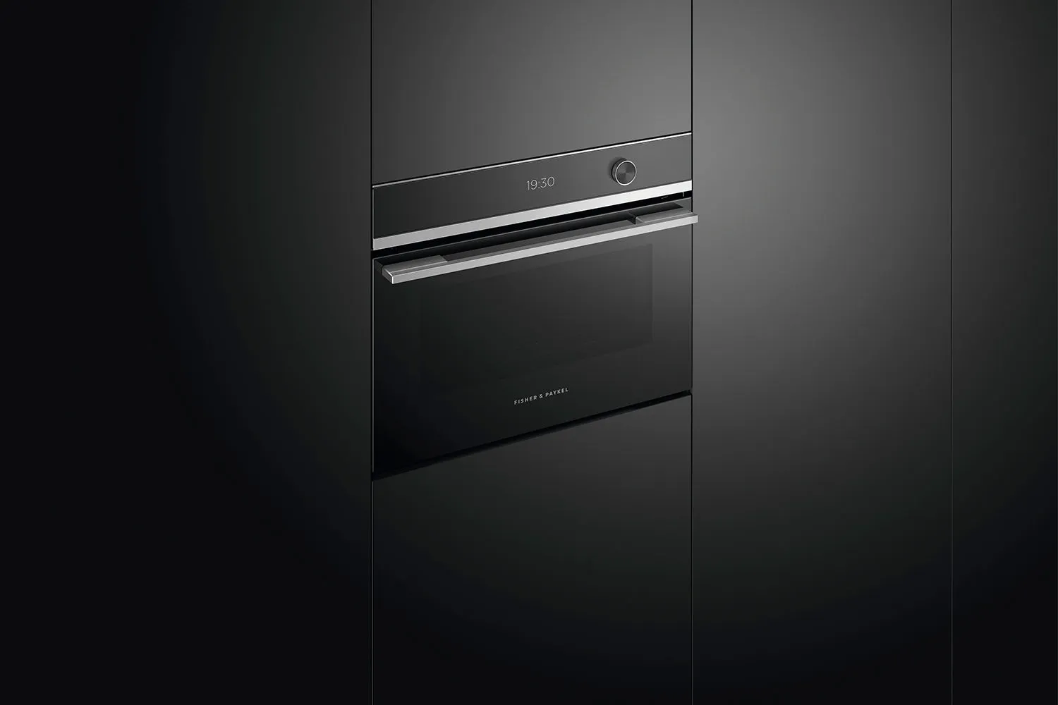 Fisher and Paykel 60cm Series 9 Contemporary Compact Combi-Microwave Oven | OM60NDTDX1