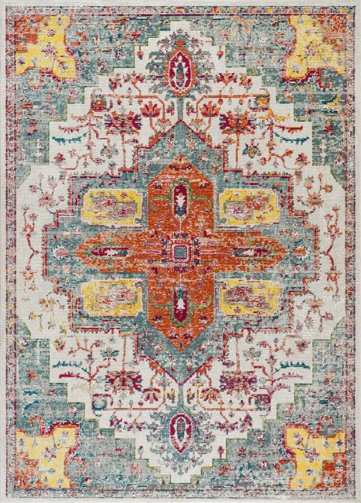 Fogo Zafra Vintage Medallion Area Rug