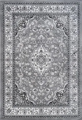 Gastre Palmette Modern Persian Floral Area Rug