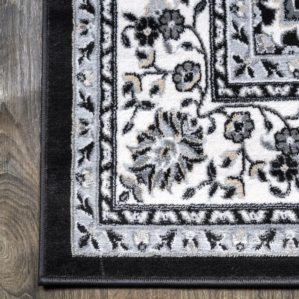 Gastre Palmette Modern Persian Floral Area Rug