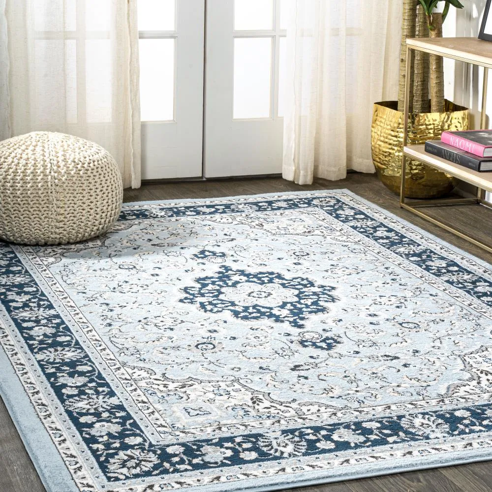 Gastre Palmette Modern Persian Floral Area Rug