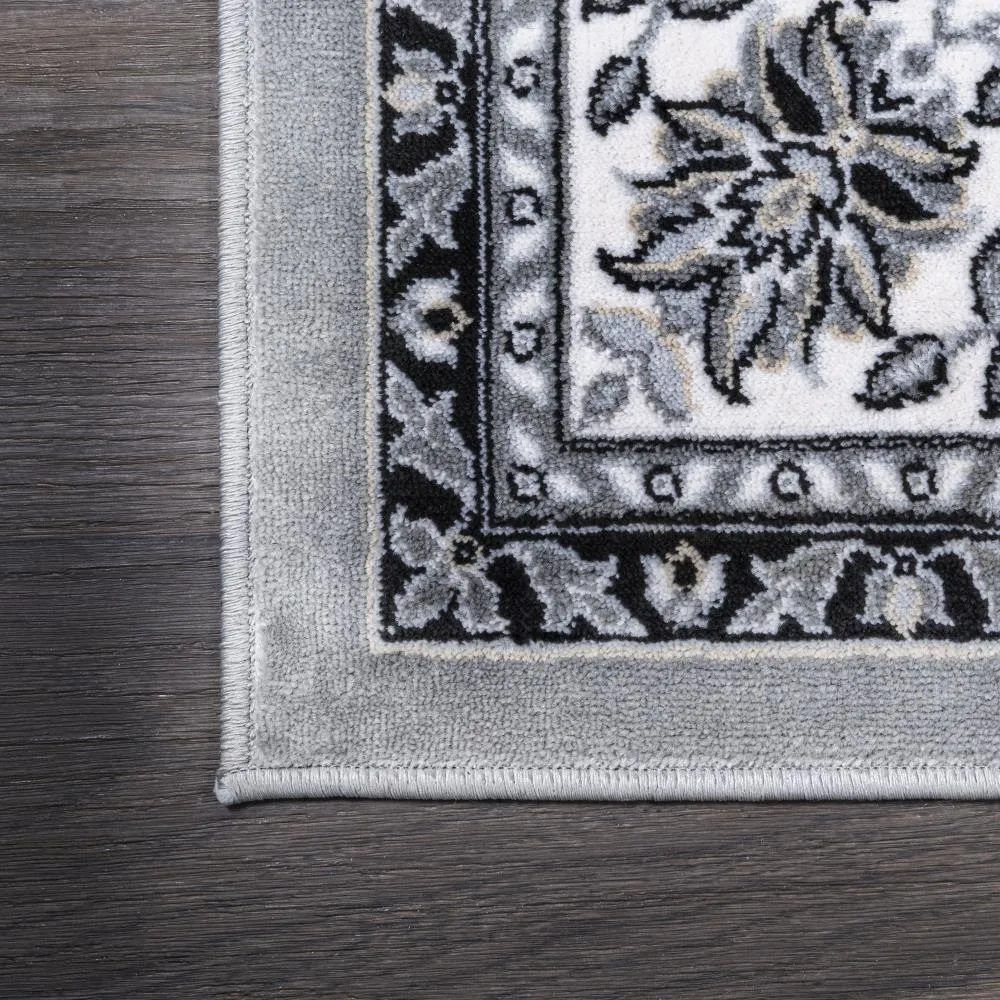 Gastre Palmette Modern Persian Floral Area Rug