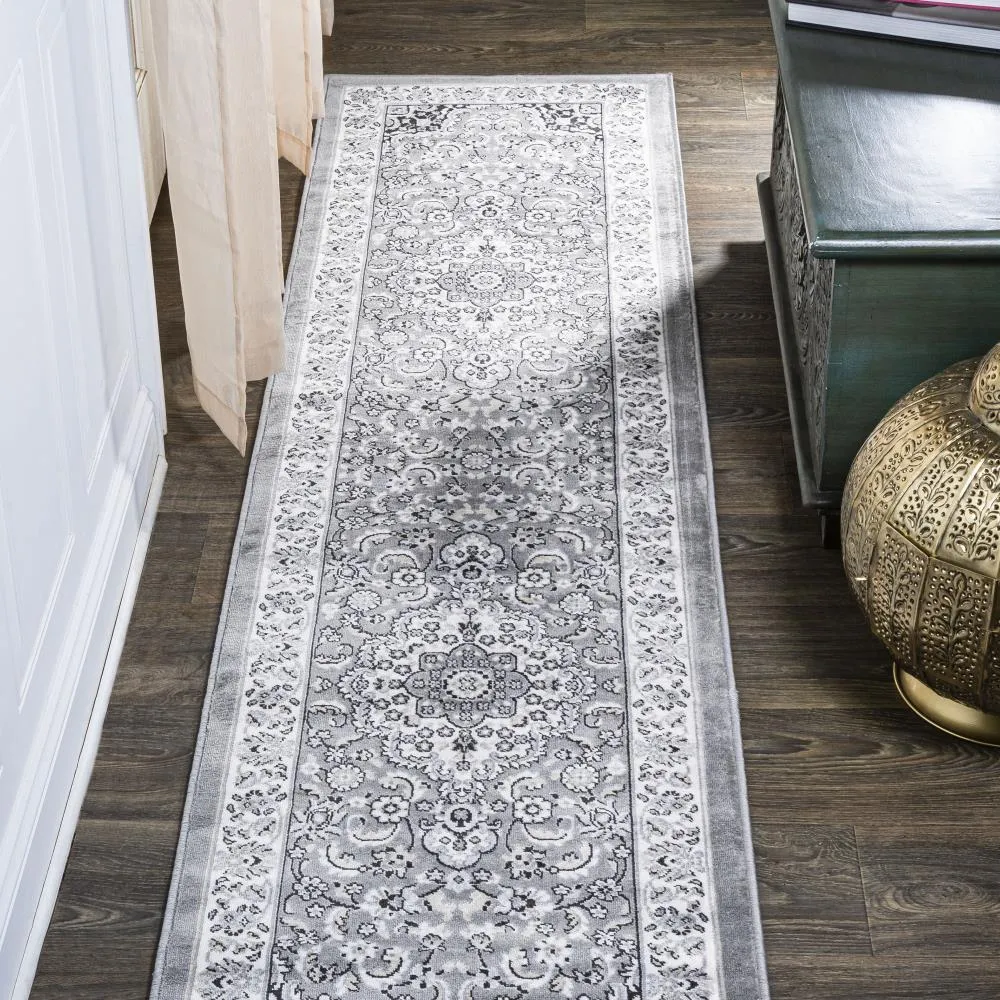 Gastre Palmette Modern Persian Floral Area Rug