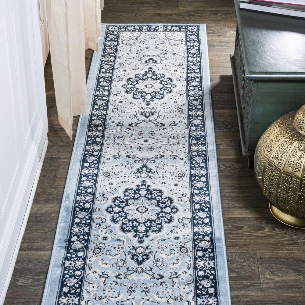 Gastre Palmette Modern Persian Floral Area Rug