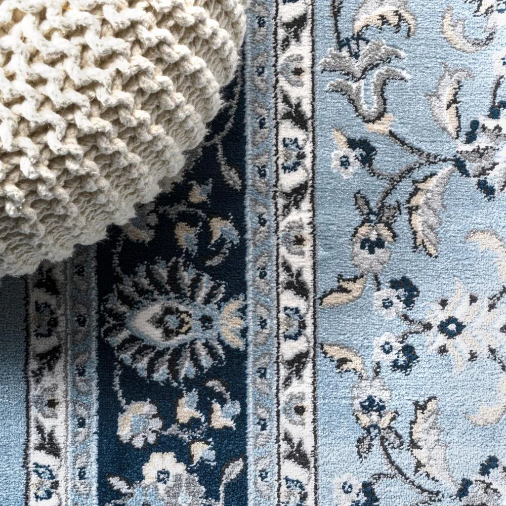 Gastre Palmette Modern Persian Floral Area Rug