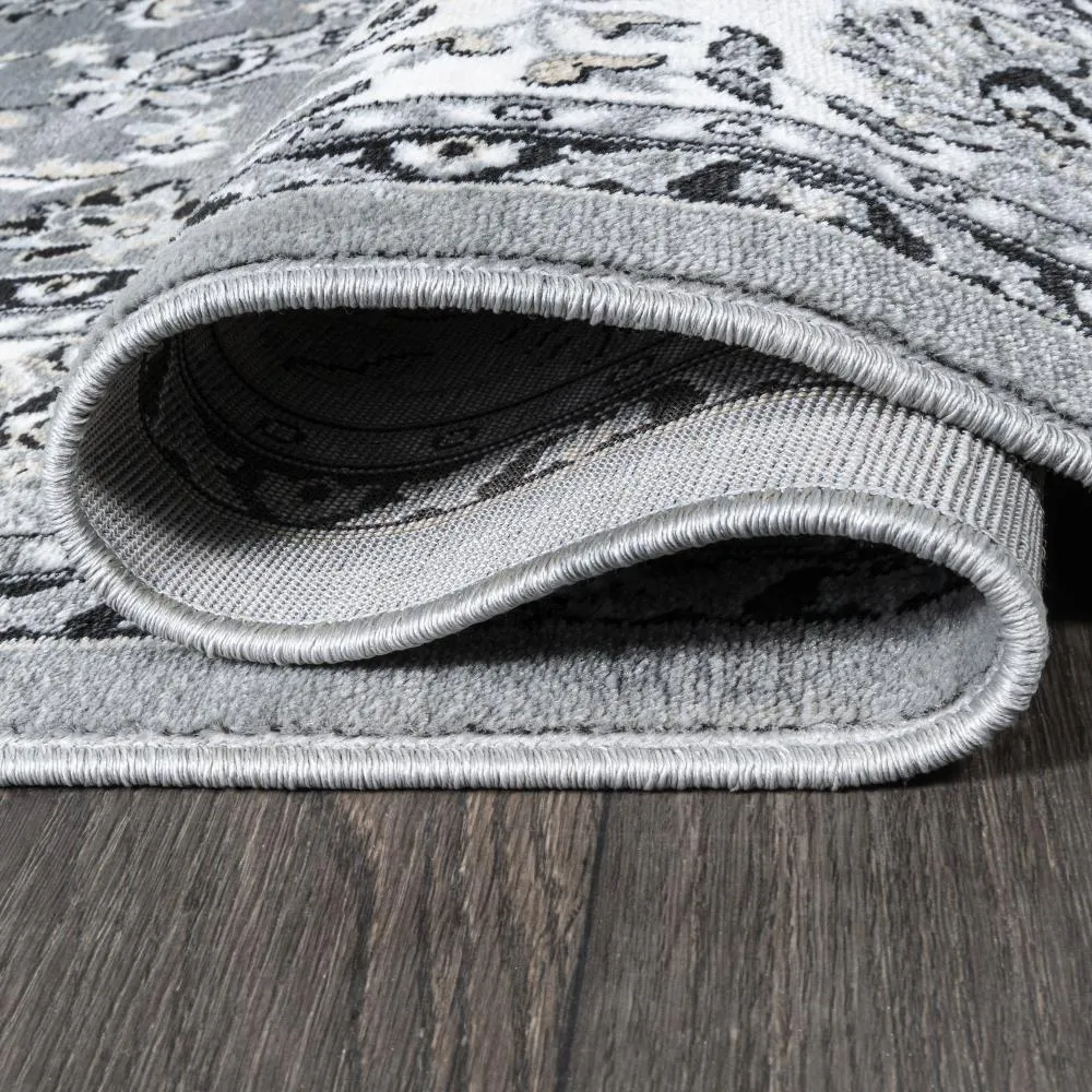 Gastre Palmette Modern Persian Floral Area Rug
