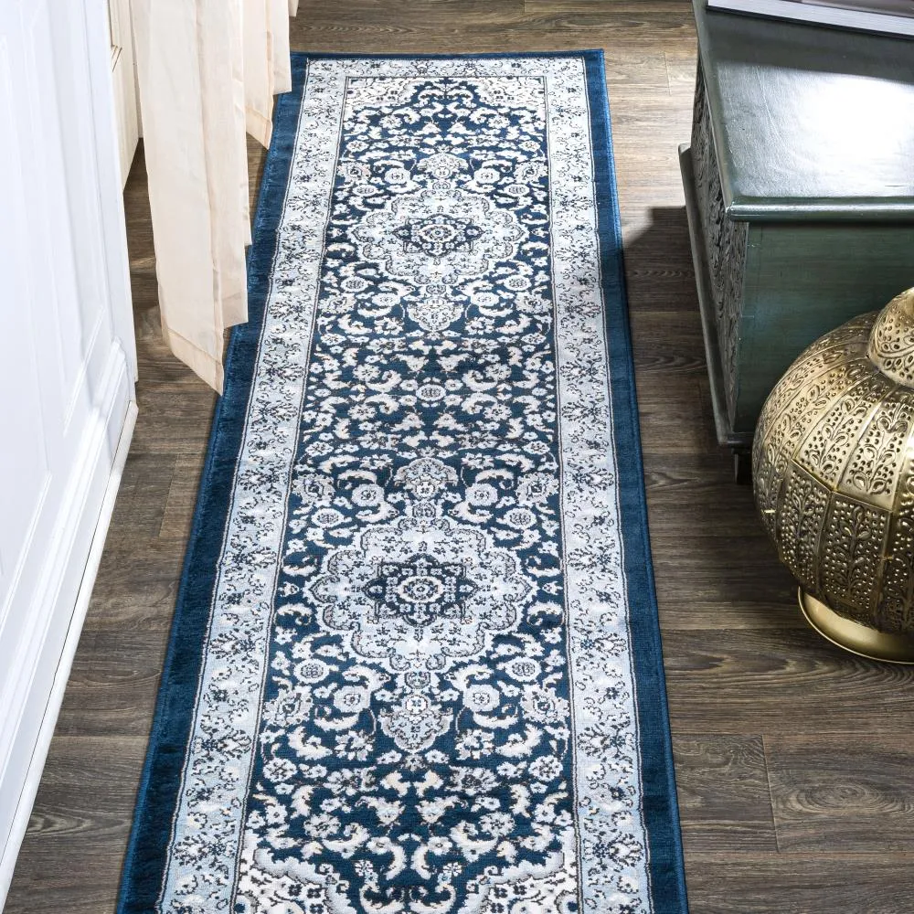 Gastre Palmette Modern Persian Floral Area Rug