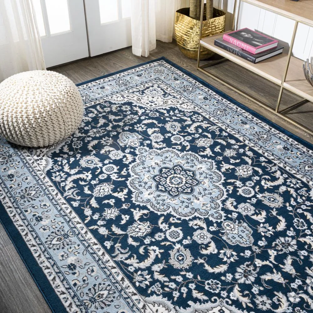 Gastre Palmette Modern Persian Floral Area Rug