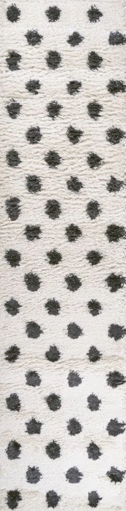 Gisborne Pere Modern Dot Shag Area Rug