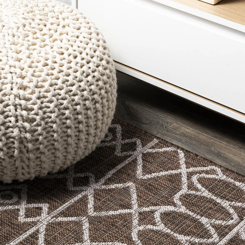 Guarda Kafel Tribal Bohemian Indoor/Outdoor Area Rug