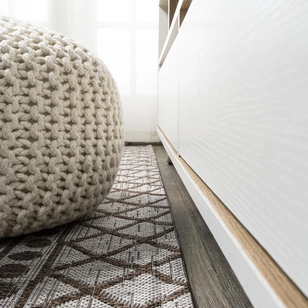 Guarda Kafel Tribal Bohemian Indoor/Outdoor Area Rug