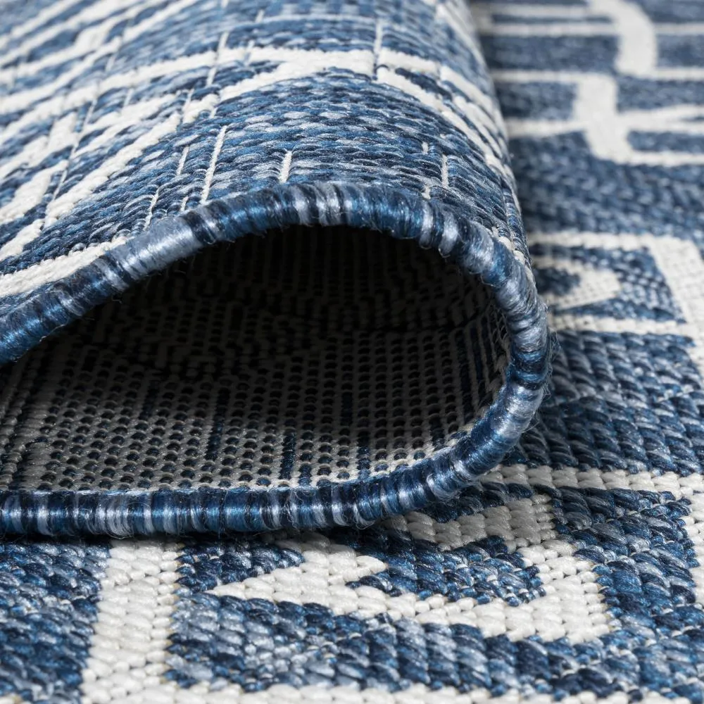 Guarda Kafel Tribal Bohemian Indoor/Outdoor Area Rug