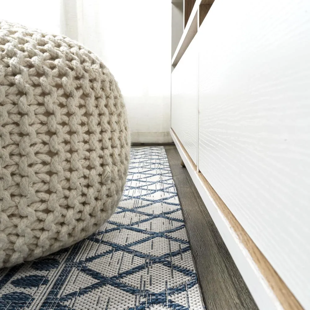 Guarda Kafel Tribal Bohemian Indoor/Outdoor Area Rug
