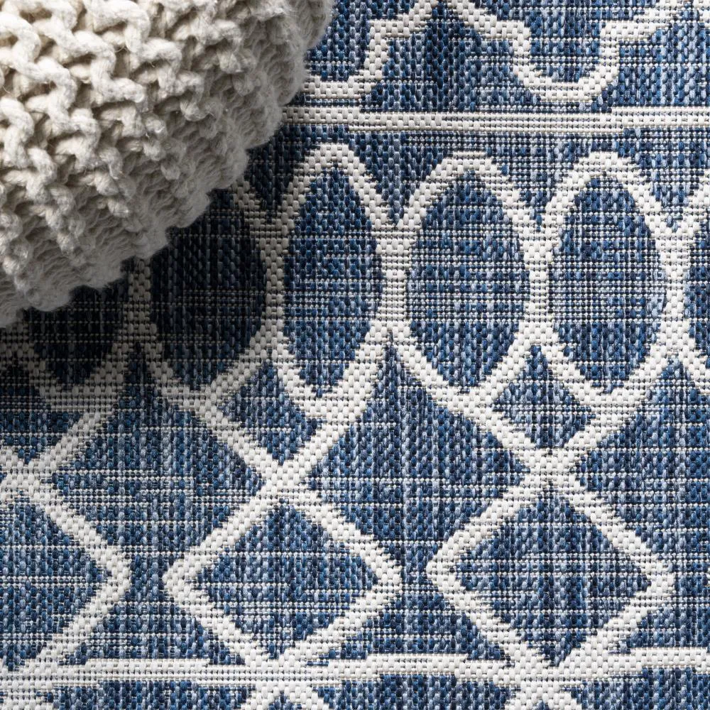Guarda Kafel Tribal Bohemian Indoor/Outdoor Area Rug