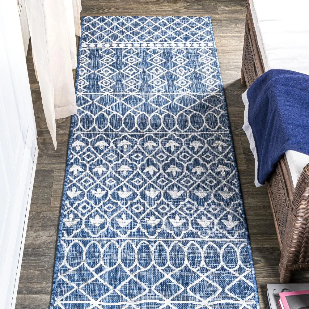 Guarda Kafel Tribal Bohemian Indoor/Outdoor Area Rug